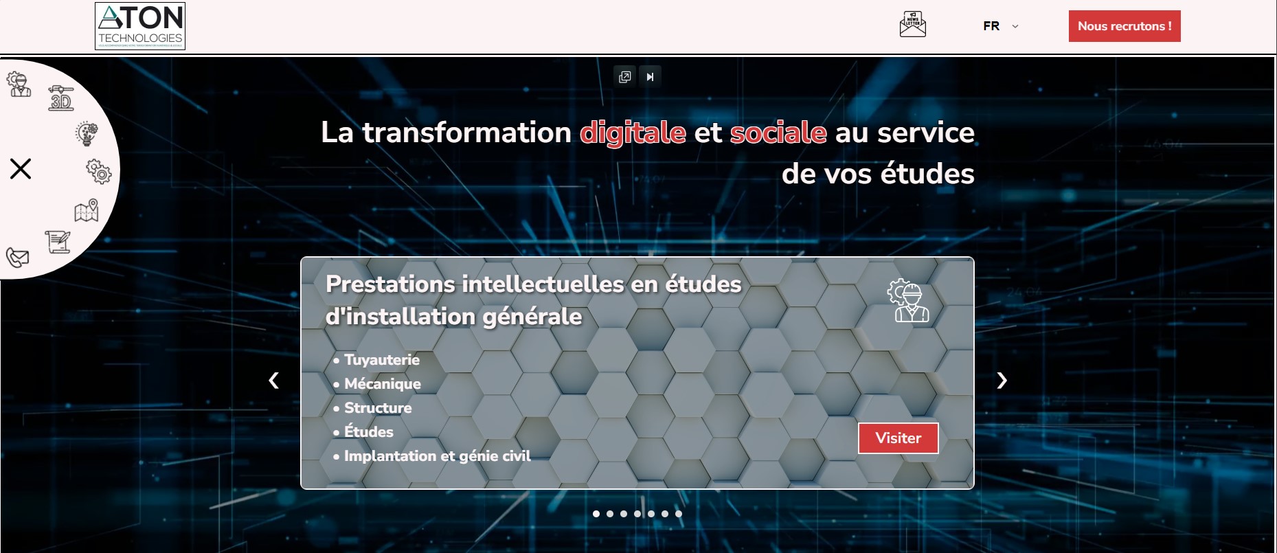 Site Web ATON Technologies
